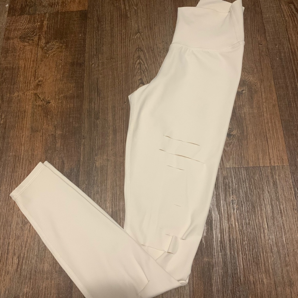 Alo Yoga High Waist Ripped Warrior Legging
